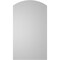 Ekena Millwork Arch Top Surface Mount PVC Gable Vent: Functional, w/ 2"W x 1-1/2"P Brickmould Frame, 16"W x 28"H GVPAR16X2802SF - alternate 3